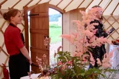 Roundhouse Yurts are ideal for parties and celebrations