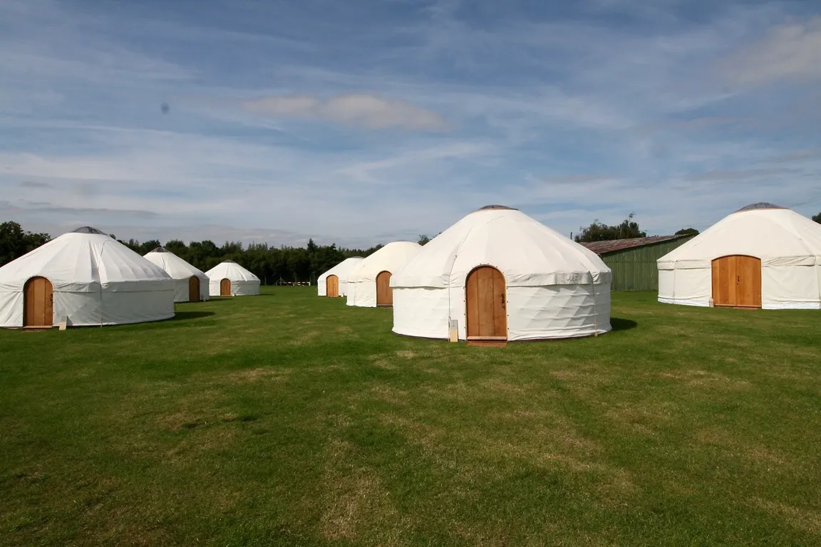 Yurts at Edinburgh Festival Roundhouse Yurts are perfect venue for parties and events.